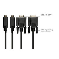 Good Connections Cavo adattatore da RJ45 a seriale RS232 - Adattatore - Digitale/Dati