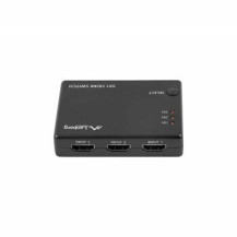Lanberg SWV-HDMI-0003 - HDMI - 2.0b - Nero - Acrilonitrile-butadiene-stirene (ABS) - 60 Hz - 3 m