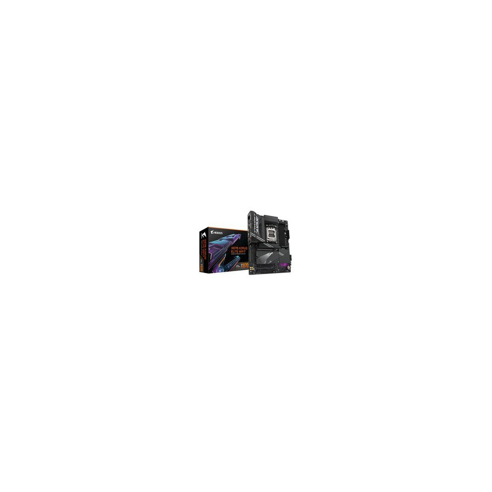 Gigabyte AORUS X870 ELITE WIFI7 - Scheda madre - ATX - Socket AM5 - Chipset AMD X870 - USB-C 3.2 Gen 2x2, USB4, USB 3.2 Gen 1, U