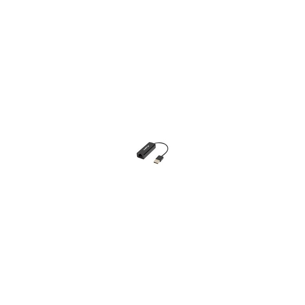 Lanberg NC-0100-01 - Nero - 20 g - 1 pezzo(i) - 10 Gbit/s - 0,15 m