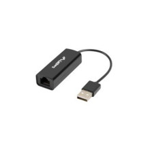 Lanberg NC-0100-01 - Nero - 20 g - 1 pezzo(i) - 10 Gbit/s - 0,15 m