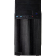 Inter-Tech Geh IT-6521 black Micro-Tower 2xUSB 3.2 Gen 1 - Tower - ATX