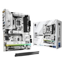 ASRock Z890 STEEL LEGENd WiFi - Motherboard - ATX - LGA1851-Sockel - Z890 Chipsatz - USB4, USB-C 3.2 Gen 2x2, USB 3.2 Gen 1, USB