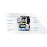 ASRock X870 Pro RS WiFi - Scheda madre - ATX - Socket AM5 - Chipset AMD X870 - USB4, USB 3.2 Gen 1, USB-C 3.2 Gen 2x2 - 2.5 Giga