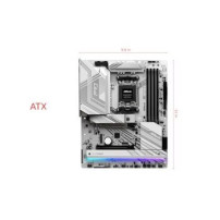 ASRock X870 Pro RS - Scheda madre - ATX - Socket AM5 - Chipset AMD X870 - USB4, USB 3.2 Gen 1, USB-C 3.2 Gen 2x2 - 2.5 Gigabit L