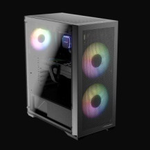LC-Power Geh Midi ATX Gaming 717B - Meshwork_L Dark - n.d. - Case - ATX