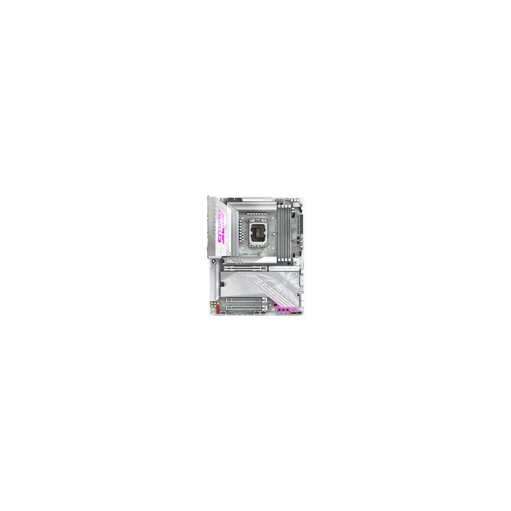 Gigabyte AORUS Z890 ELITE X ICE - Scheda madre - ATX - Presa LGA1851 - Chipset Z890 - USB4, USB-C 3.2 Gen 2x2, USB 3.2 Gen 2, US