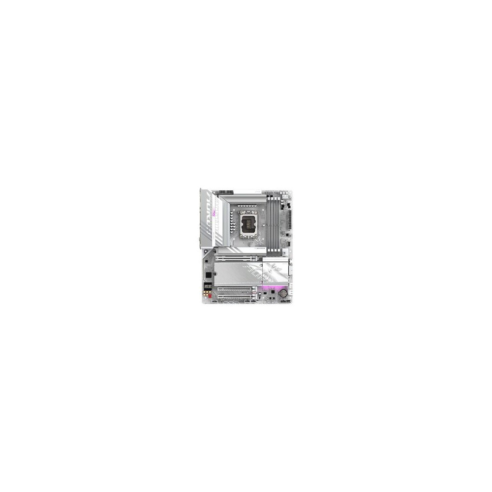 Gigabyte AORUS Z890 ELITE WIFI7 ICE - Scheda madre - ATX - Presa LGA1851 - Chipset Z890 - USB4, USB-C 3.2 Gen 2x2, USB 3.2 Gen 1