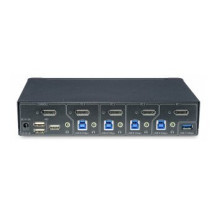 StarTech.com Switch KVM DisplayPort a 4 porte, 4K 60Hz, conforme TAA