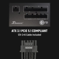Seasonic Core GX-850-V2 Alimentatore ATX3.1 nero