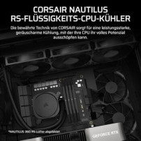 Corsair Nautilus 240 RS - Sistema di raffreddamento a liquido per processore - Dimensioni radiatore: 240 mm - (per: LGA1851, LGA