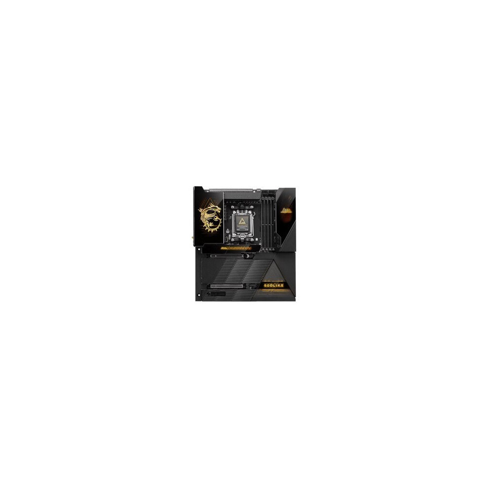 MSI MEG X870E GODLIKE - Scheda madre - E-ATX - Socket AM5 - Chipset AMD X870E - USB-C 3.2 Gen 2x2, USB 3.2 Gen 2, USB 3.2 Gen 1,