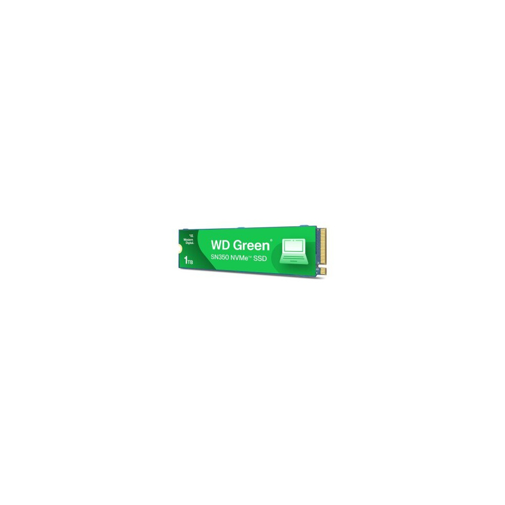 WD Green SN350 NVMe SSD WDS100T3G0C-00AZL0 - SSD - 1 TB - interno - M.2 2280 - PCIe 3.0 x4 (NVMe)