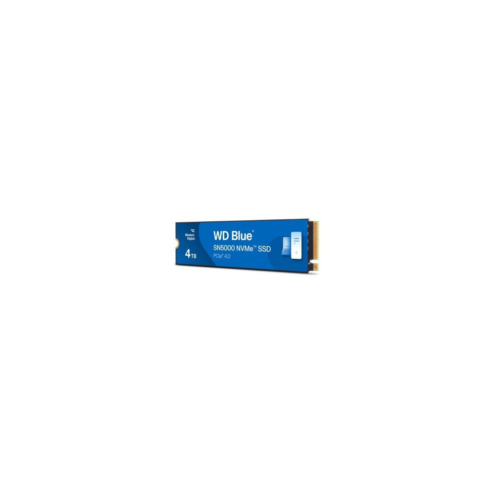 WD Blue SN5000 WDS400T4B0E-00BKY0 - SSD - 4 TB - interno - M.2 2280 - PCIe 4.0 x4 (NVMe)