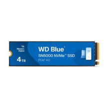 WD Blue SN5000 WDS400T4B0E-00BKY0 - SSD - 4 TB - interno - M.2 2280 - PCIe 4.0 x4 (NVMe)