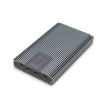 DIGITUS Stazione di clonazione USB M.2 NVMe, SSD, NVMe, 20 Gbit, USB 3.2 Gen2, alluminio, senza attrezzi
