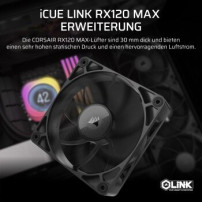 Corsair iCUE Link RX120 MAX Expansion - Ventola per case