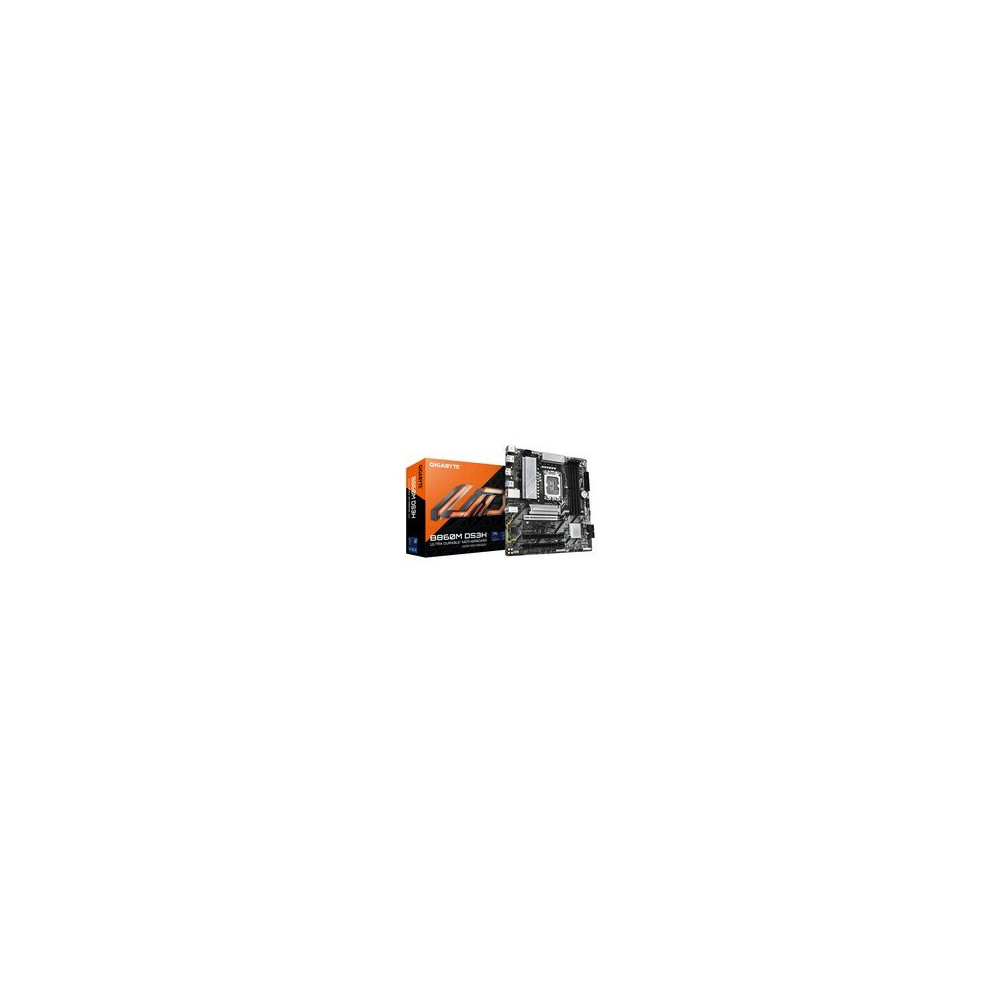 Gigabyte 1851 B860M DS3H - DDR5/2xM.2/2xDP/HDMI/AµATX - Scheda madre - Intel B860