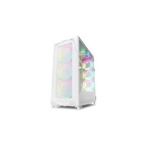 Sharkoon Case REV300 ATX/E-ATX 2xGlass bianco - Tower - ATX