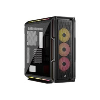 Corsair iCUE LINK 5000T LX RGB - Mid tower Gaming - E-ATX - Pannello laterale con finestra (vetro temperato)