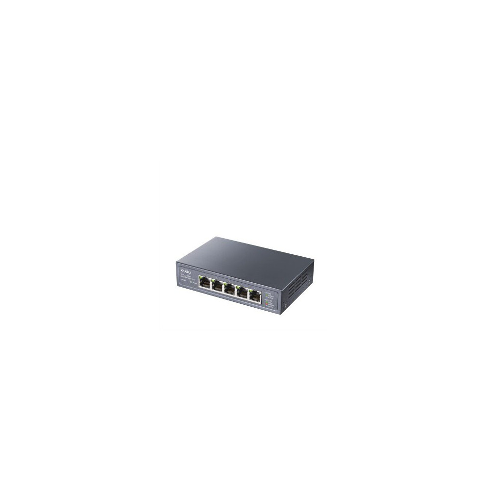 CUDY HS105 5-Port 2.5G Metal Switch - Switch - 0,1 Gbps