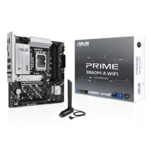 ASUS PRIME B860M-A WIFI - Scheda madre - micro ATX - Socket LGA1851 - Chipset B860 - USB-C 3.2 Gen 2x2, USB 3.2 Gen 2, USB 3.2 G