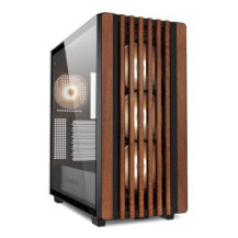 Sharkoon Case Rebel C70G RGB ATX 1x vetro legno - Tower - ATX