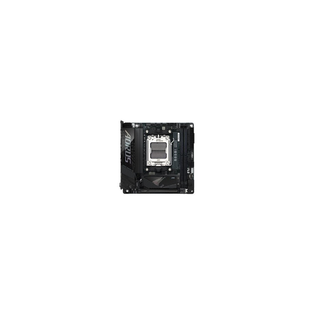 Gigabyte AORUS B850I PRO - Scheda madre - Mini-ITX - Socket AM5 - Chipset AMD B850 - USB-C 3.2 Gen2, USB 3.2 Gen 1, USB 3.2 Gen