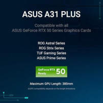 ASUS A31 Plus TG ARGB WHITE Midi Tower Bianco