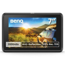 BenQ PVS7 - Display montato sulla testa - A colori - su fotocamera - 17,8 cm (7″)