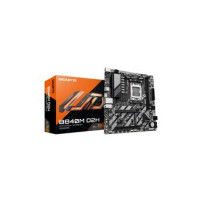 GIGABYTE B840M D2H Scheda madre - CPU AMD Ryzen 9000, VRM a 5+2+2 fasi, fino a 7600 MHz DDR5, 1xPCIe 4.0 + 1xPCIe 3.0