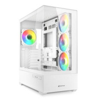 Sharkoon AK6 RGB White ATX weiss