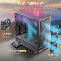 Antec Geh Antec FLUX SE Midi Tower nero retail