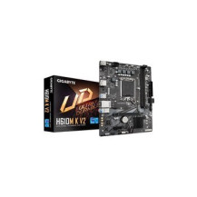 GIGABYTE H610M K V2 Scheda madre - CPU Intel Core 14ª generazione, fino a 5600 MHz DDR5, 1xPCIe 3.0 M.2, LAN 1GbE, USB