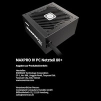 Enermax Maxpro IV 80+ EU Standard Non-Modular - PC-/Server Netzteil