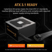 Enermax Cyberbron III 80+ Bronze Non-Mod ATX 3.1 - PC-/Server Netzteil - ATX