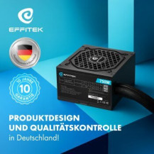 EFFITEK Netzteil 750W Silver ATX 3.1, PCI 5.1 - PC-/Server Netzteil