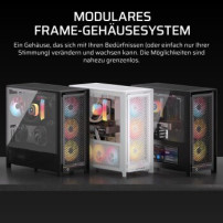 Corsair Geh Midi FRAME 5000D RS ARGB Airflow Case White
