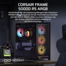 Corsair Geh Midi FRAME 5000D RS ARGB Airflow Case Black