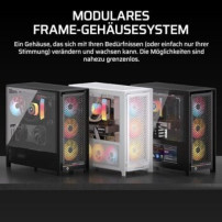 Corsair Geh Midi FRAME 5000D RS ARGB Airflow Case Black