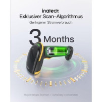 Inateck Barcodescanner 21 black[BCST-21_Black]