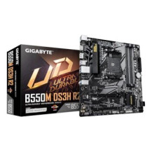 GIGABYTE B550M DS3H R2 Scheda madre - CPU AMD Ryzen 5000, VRM a 5+3 fasi, fino a 4733 MHz DDR4 (O.C.), 1x M.2 PCIe 4.0 +