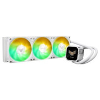 ASUS TUF Gaming LC III 360 ARGB LCD White Edition Processore Raffreddatore di liquidi tutto in uno 12 cm Bianco 1 pz