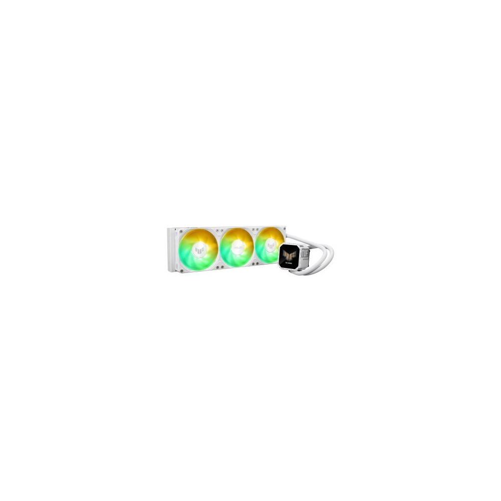 ASUS TUF Gaming LC III 360 ARGB LCD White Edition Processore Raffreddatore di liquidi tutto in uno 12 cm Bianco 1 pz