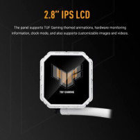 ASUS TUF Gaming LC III 360 ARGB LCD White Edition Processore Raffreddatore di liquidi tutto in uno 12 cm Bianco 1 pz