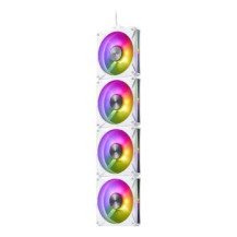 XPG HURRICANE MAG Case per computer Ventilatore 12 cm Bianco 4 pz