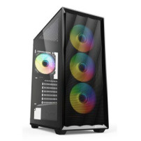 Sharkoon VK4 ARGB schwarz Tempered Glass