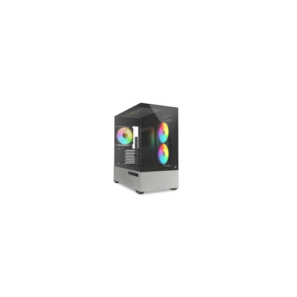 Sharkoon MK7 ARGB schwarz Tempered Glass x 2
