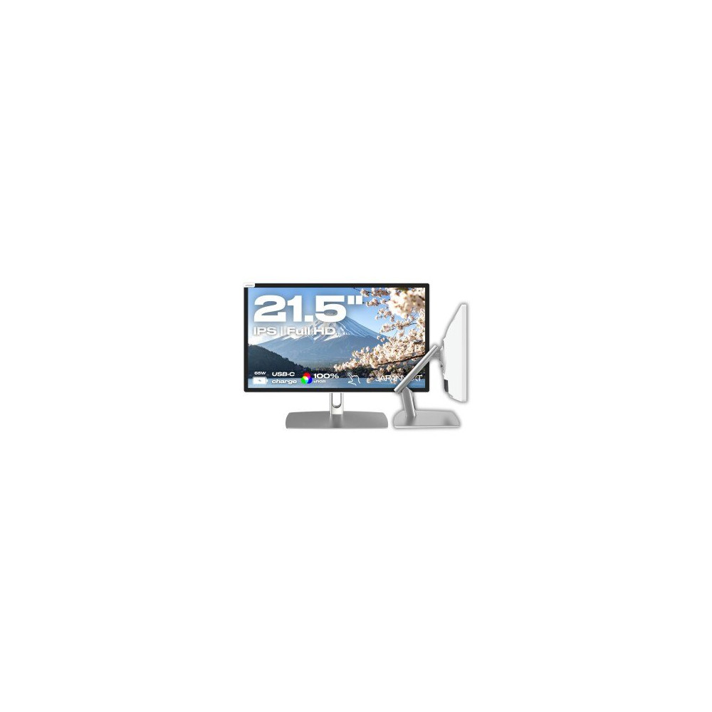 JAPANNEXT JN-IPS2152FHDR-C65W-FLD-T HDMI/DP Touch FHD - Flachbildschirm (TFT/LCD)