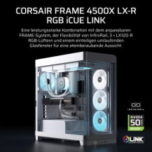 Corsair PC-Gehäuse 4500X LX ARGB Weiss